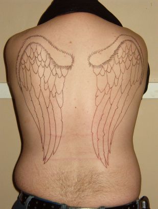 Tattoo Angel Back - Worldwide Tattoo & Piercing Blog