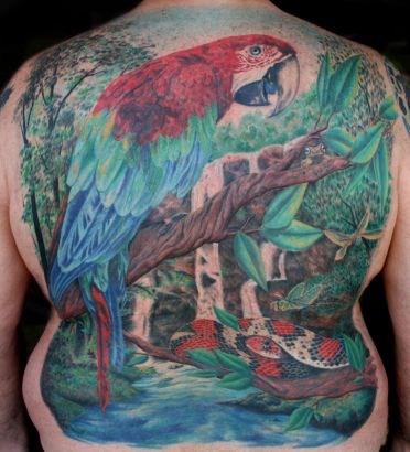 Full arm sleeve by Joe Skramstad at Dead Gods Tattoo in Tigard Oregon. : r/ tattoos
