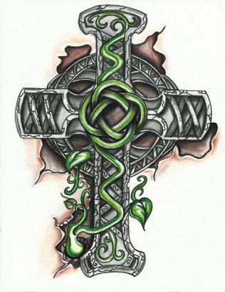 celtic vine tattoo designs