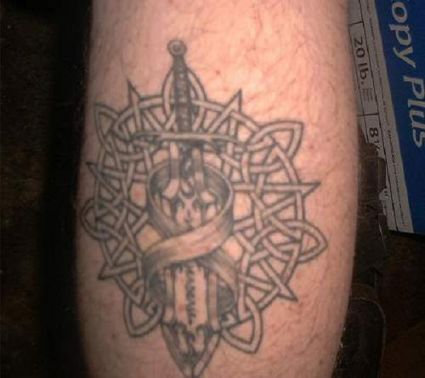 Celtic Knot And Dagger Tattoo || Tattoo from Itattooz