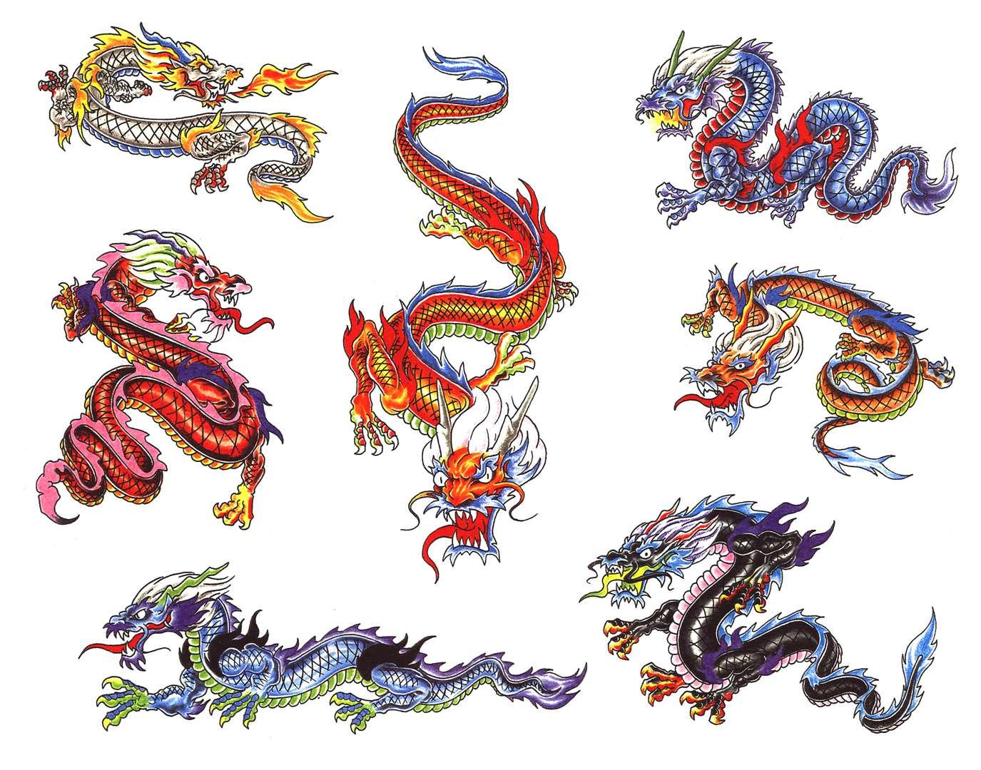 Blue dragon tattoo hi-res stock photography and images - Alamy