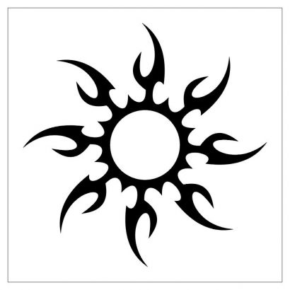 Tribal Sun Pics Tat || Tattoo from Itattooz