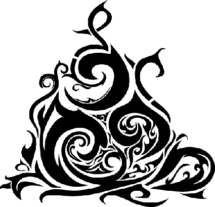 Tribal Fire Symbol Tattoo || Tattoo from Itattooz