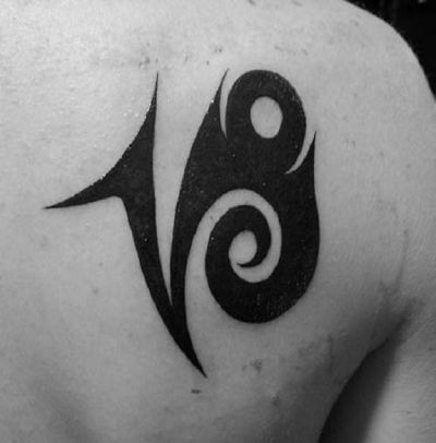 Capricorn Horoscope Flower Tattoo Tattoo Design and Tattoo Stencil/template  Instant Digital Download Tattoo Permit - Etsy Finland