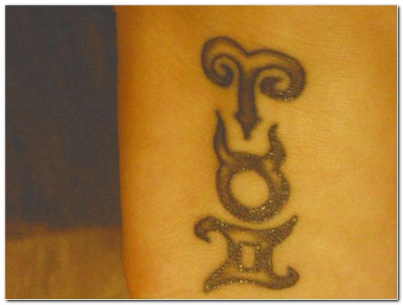 Gemini Symbol Tattoos