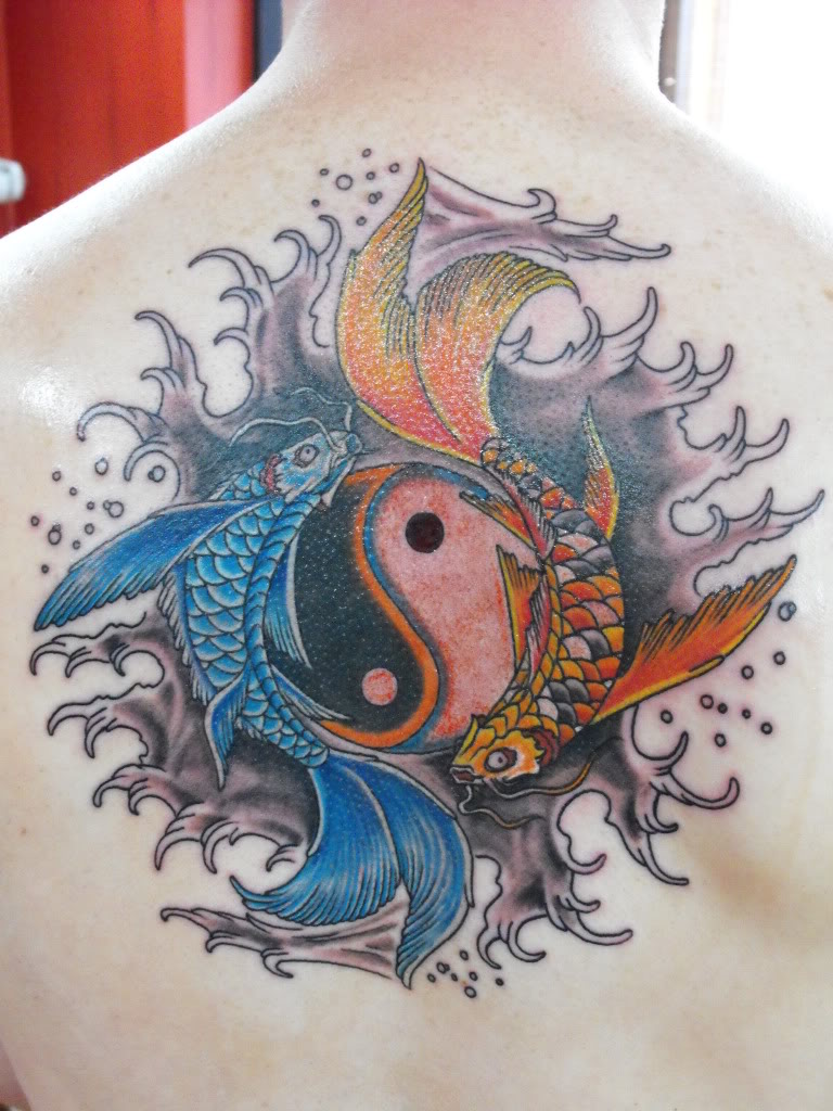 Coi fish | Koi dragon tattoo, Koi tattoo design, Koi tattoo