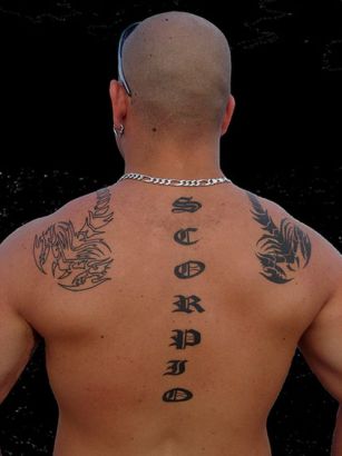 Scorpio Zodiac Tattoos Set - Tattoos For Fun